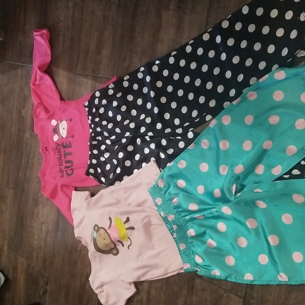 2 Carter pajama sets